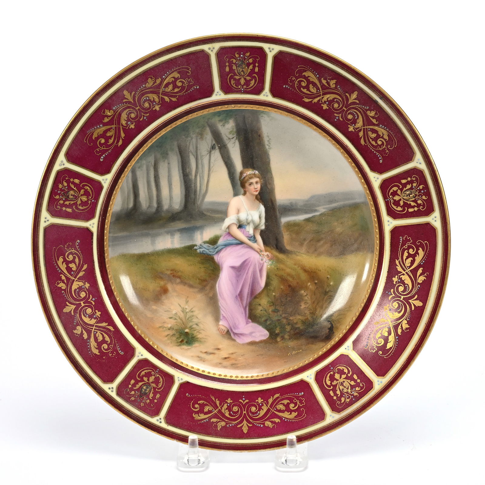 Plate Marked Beehive (1 of 3)