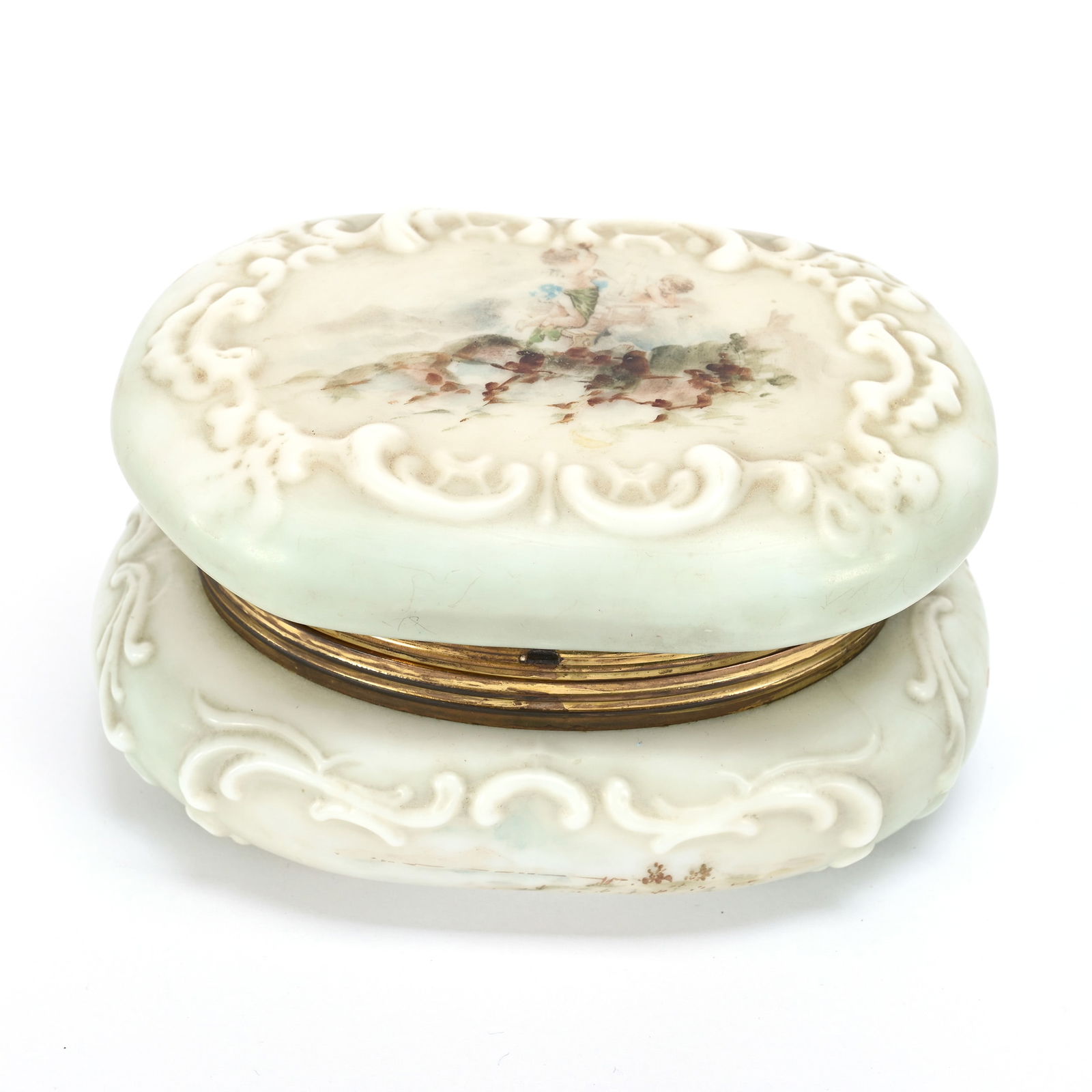 Oval Jewel Box, Wave Crest Stamp Mark (1 of 4)