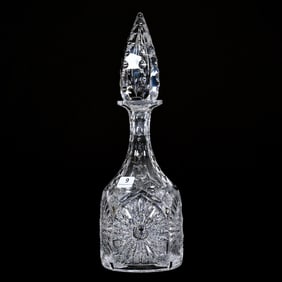 Decanter, ABCG, Sunburst Pattern By Pitkin & Brooks