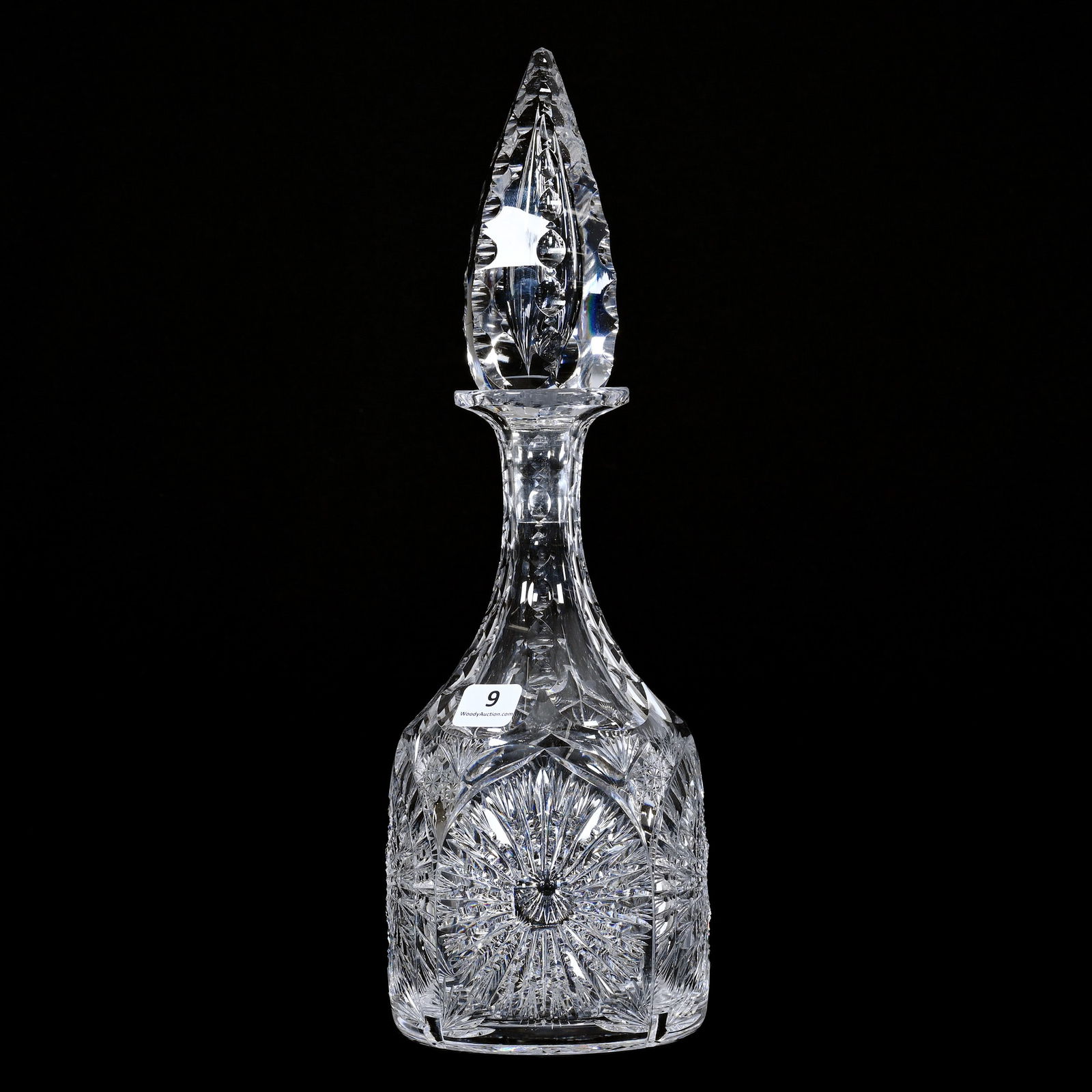 Decanter, ABCG, Sunburst Pattern By Pitkin & Brooks (1 of 3)