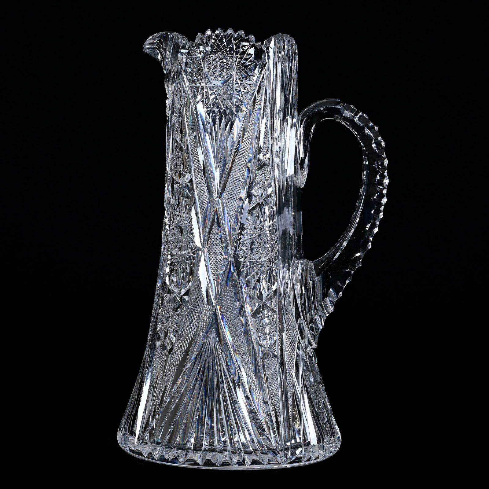 Tankard, American Brilliant Cut Glass (1 of 3)