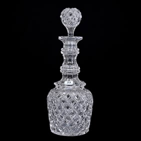 Decanter, American Brilliant Cut Glass