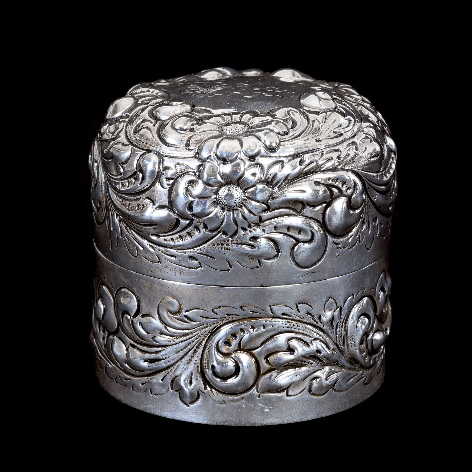 Hinged Inkwell Case, American Brilliant Cut Glass (1 of 5)