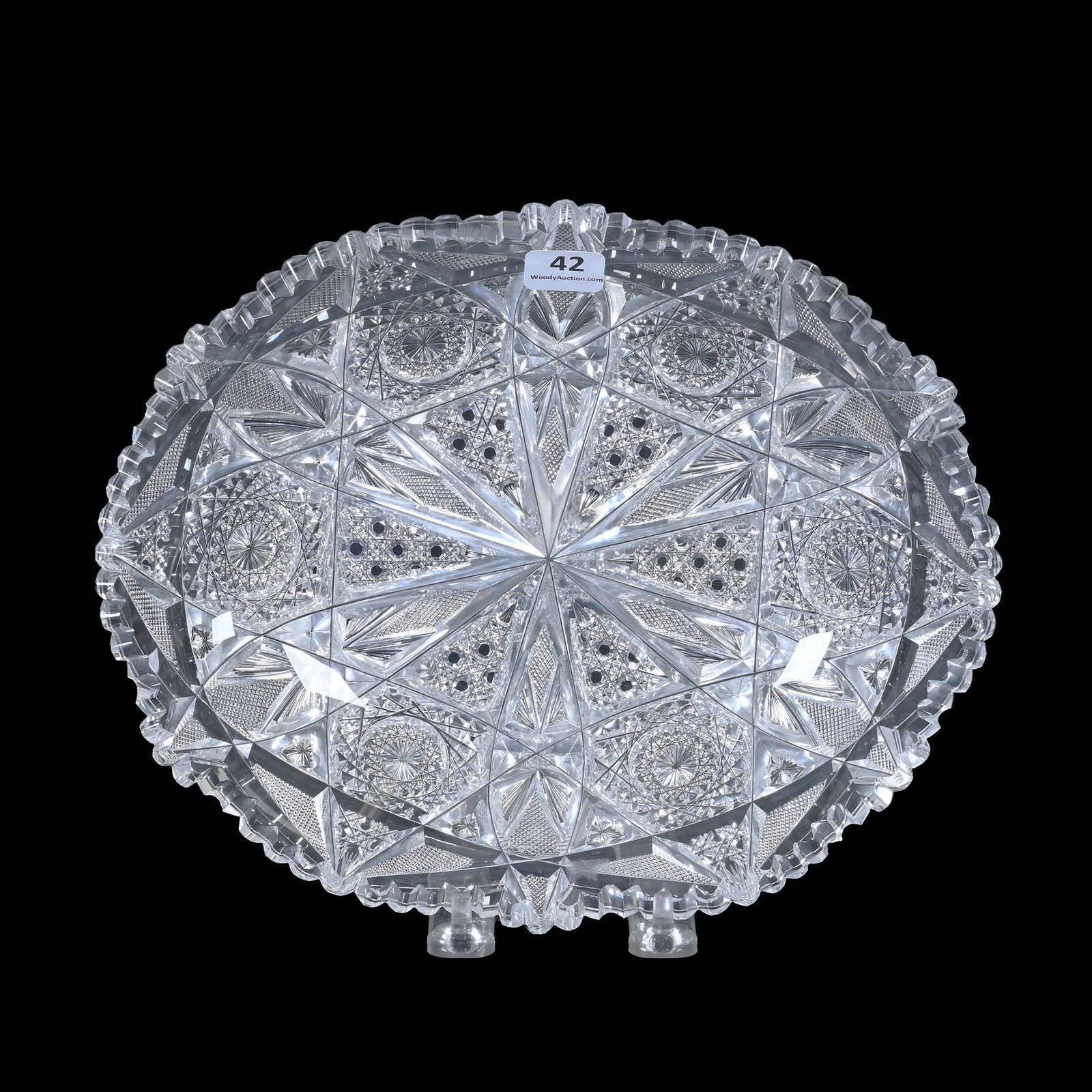 Oval Bowl, ABCG, Roman Pattern By Egginton (1 of 2)