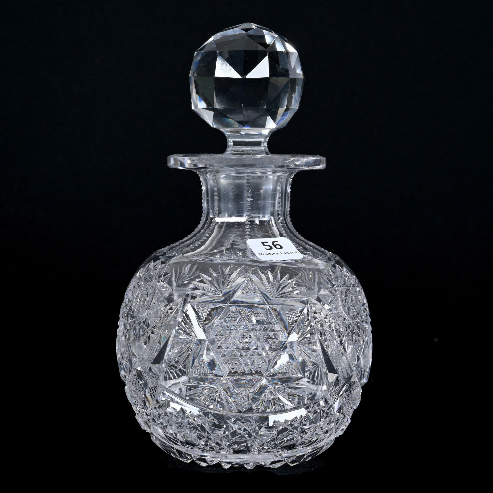 Cologne Bottle, American Brilliant Cut Glass (1 of 4)