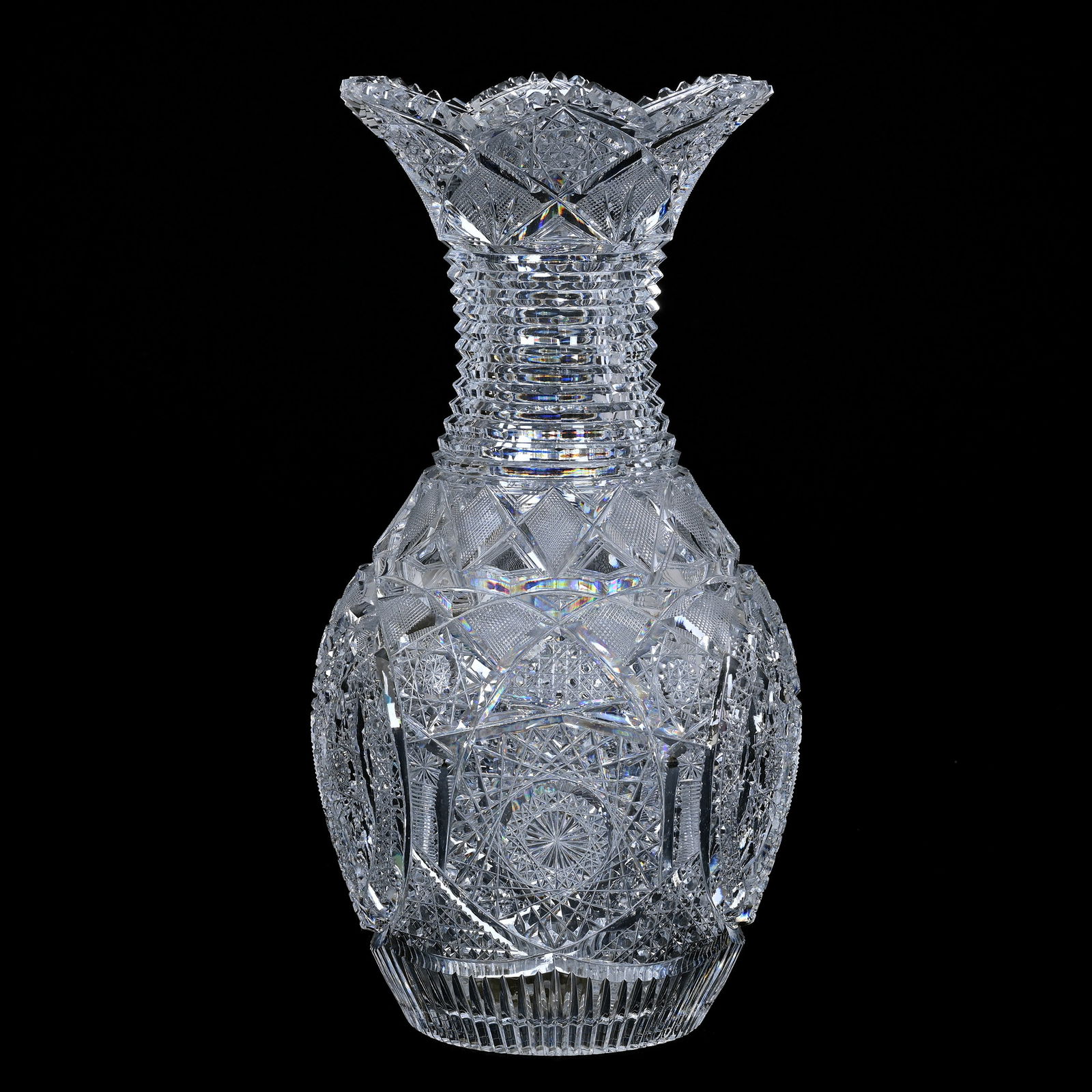 Vase, Bowling Pin Shape, ABCG (1 of 3)