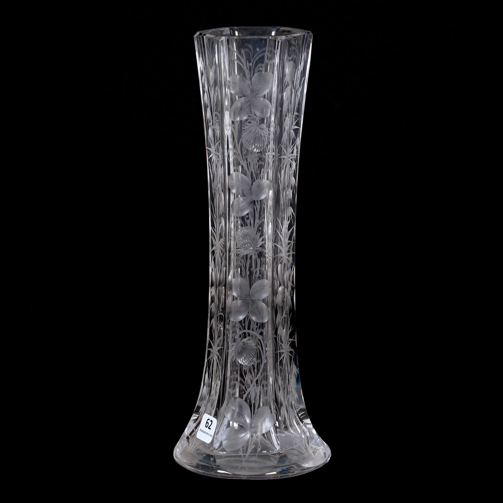 Vase, Six-Sided, ABCG, Signed Libbey (1 of 3)