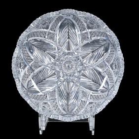 Bowl, ABCG, Silver Leaf Pattern By Pairpoint