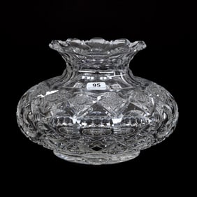 Flower Center, ABCG, Signed Hawkes Kings Pattern