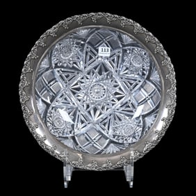 Bowl, American Brilliant Cut Glass