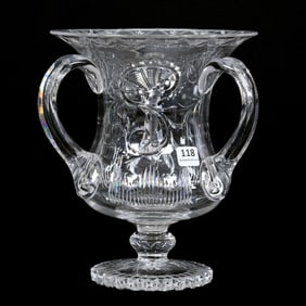 Pedestal Loving Cup, ABCG, Signed Hawkes