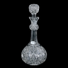 Decanter, ABCG, Fredericka Pattern