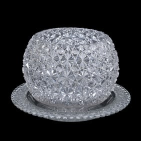 Salad Bowl/Underplate, ABCG, Russian Persian Pattern