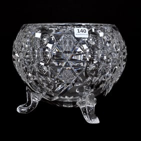 Rose Globe, Three Feet, ABCG, Signed Hawkes