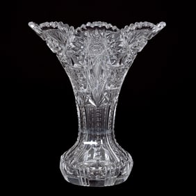 Flared Vase, ABCG, Celebration Pattern