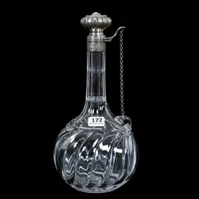 Decanter, American Brilliant Cut Glass