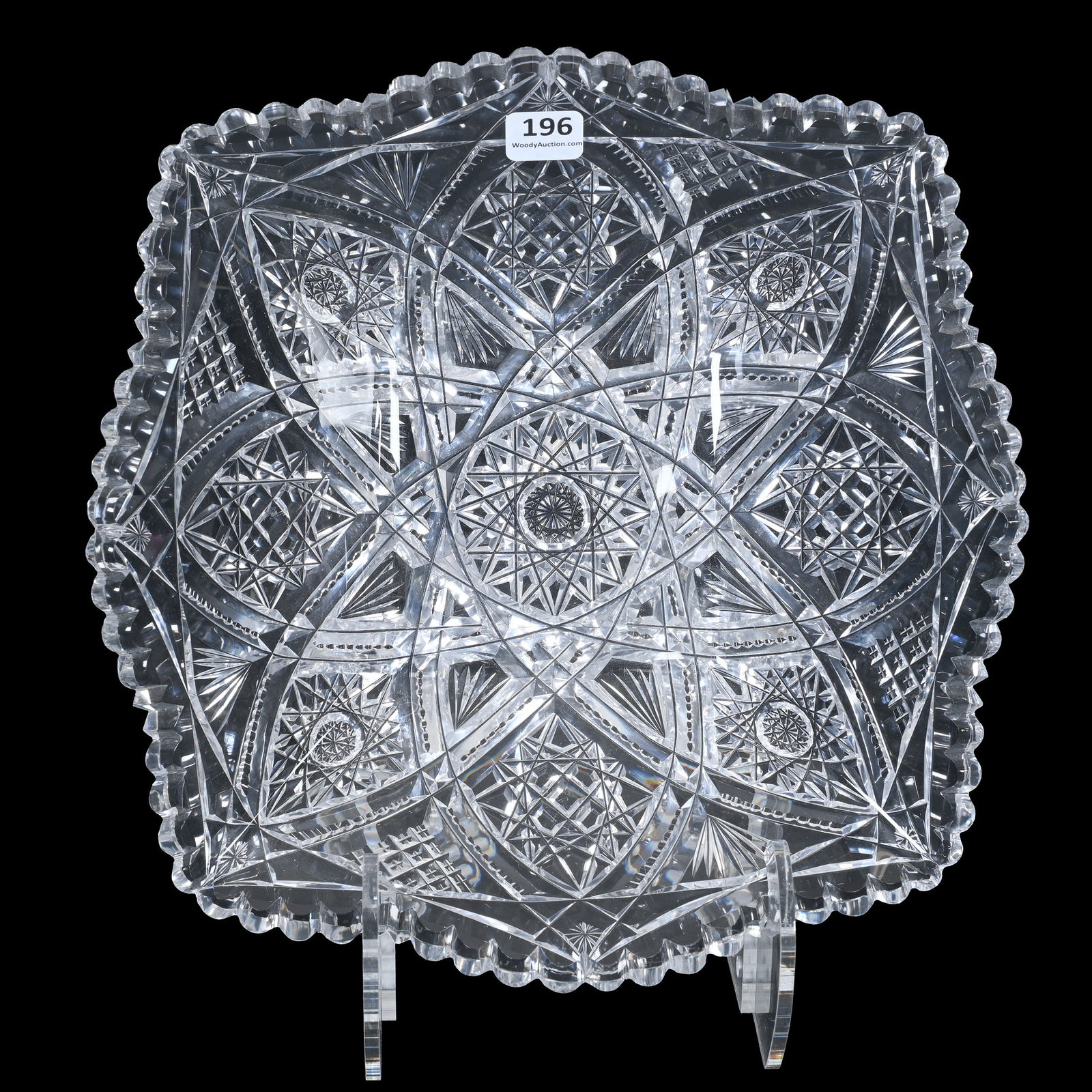 Square Bowl, ABCG, Hermione Pattern By Straus (1 of 2)