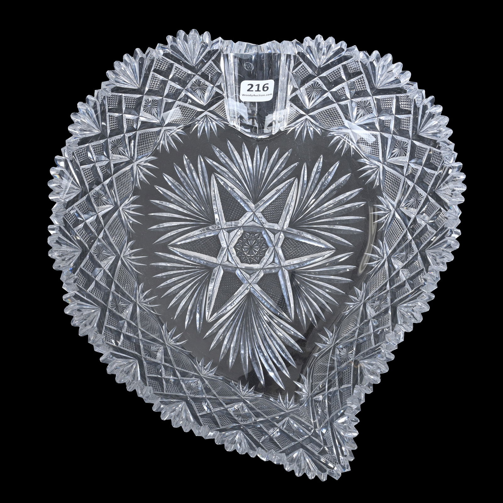 Bowl, Heart Shape, ABCG, Venetian By Straus (1 of 3)