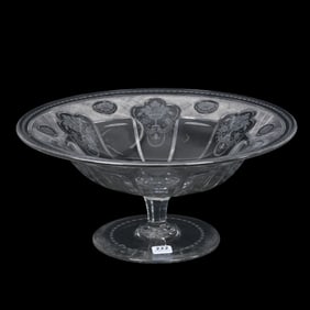 Centerpiece Compote, ABCG, Adam Pattern By Sinclaire