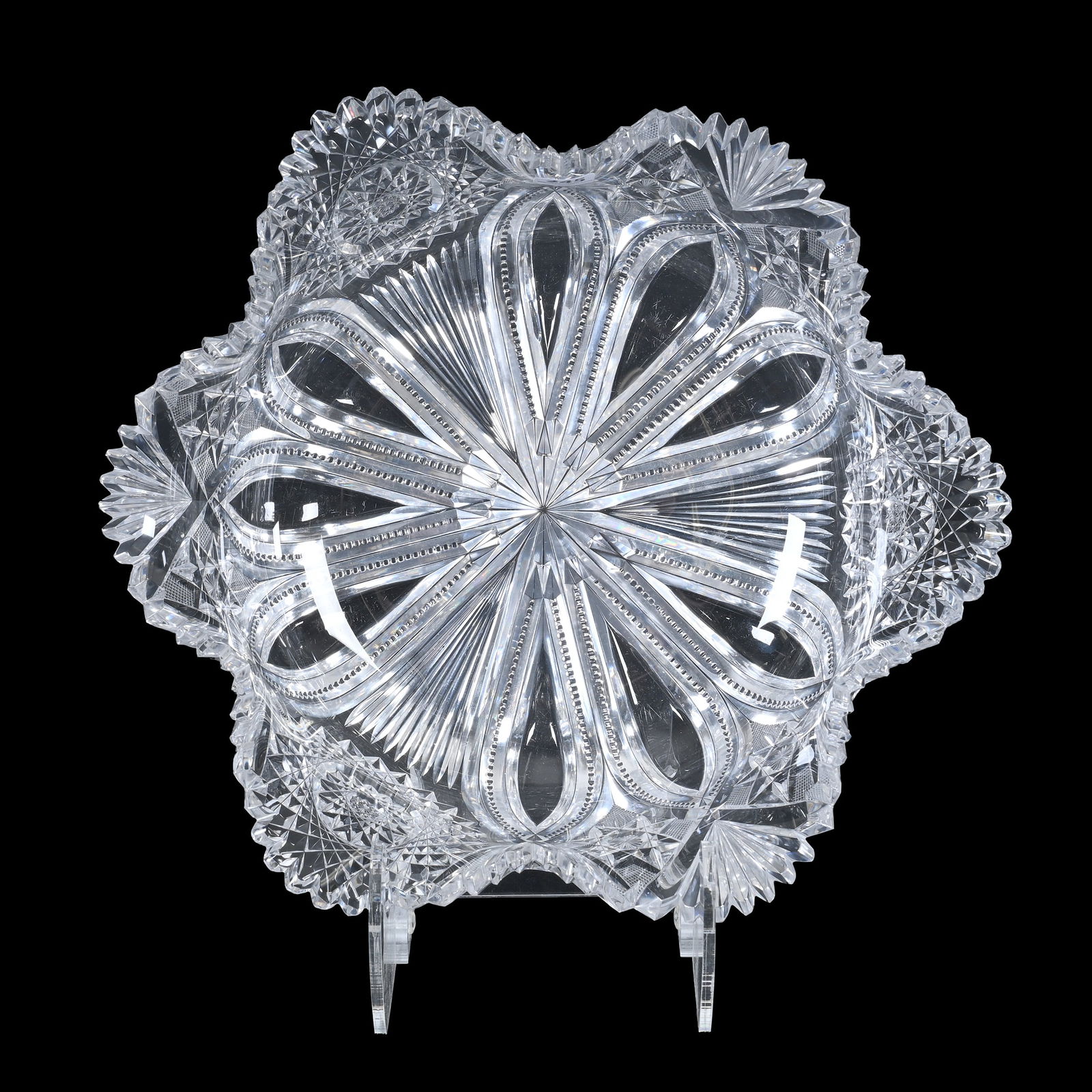 Bowl, Blown Mold, ABCG, Ducal By Straus (1 of 3)