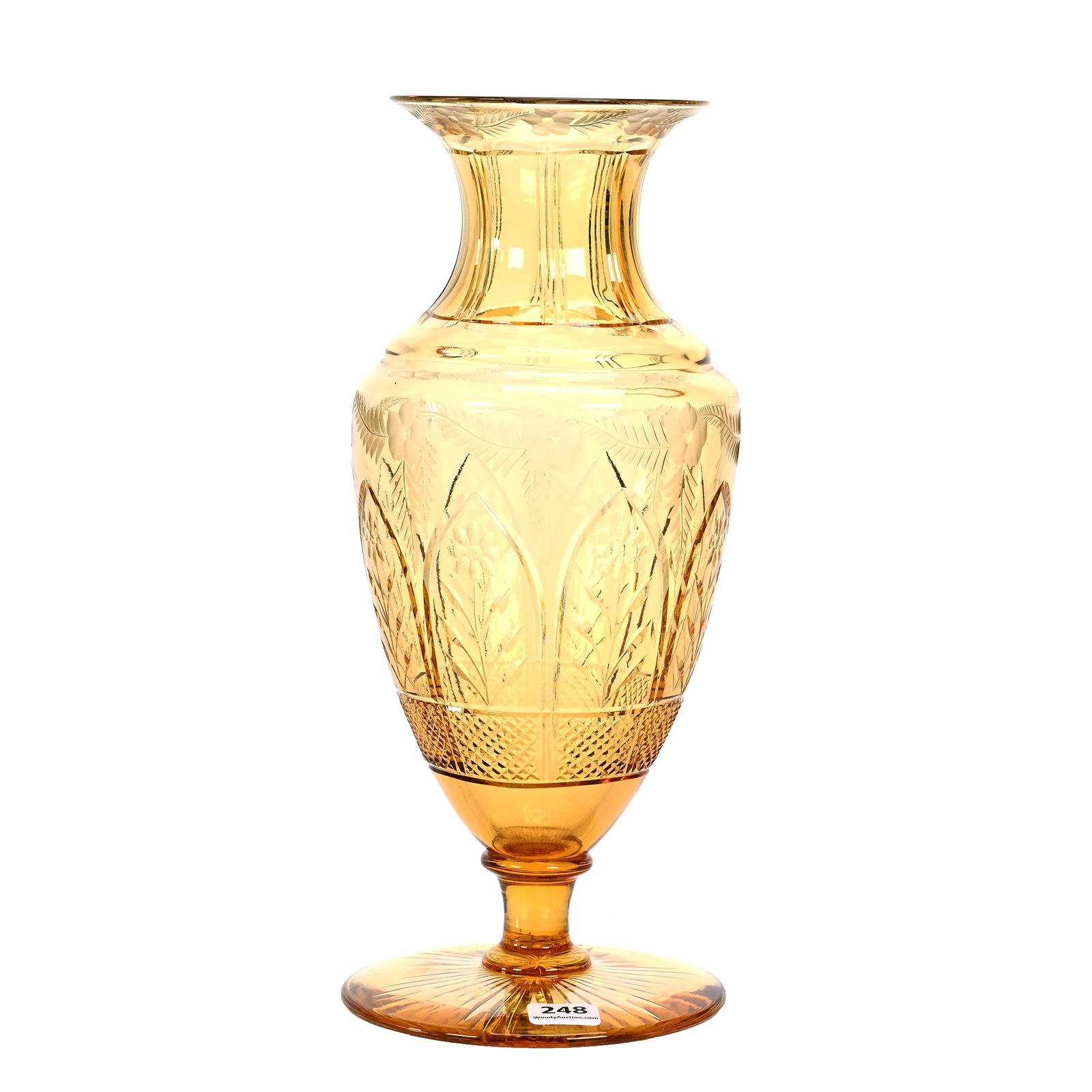Pedestal Vase, ABCG, Rare Solid Gold (1 of 3)