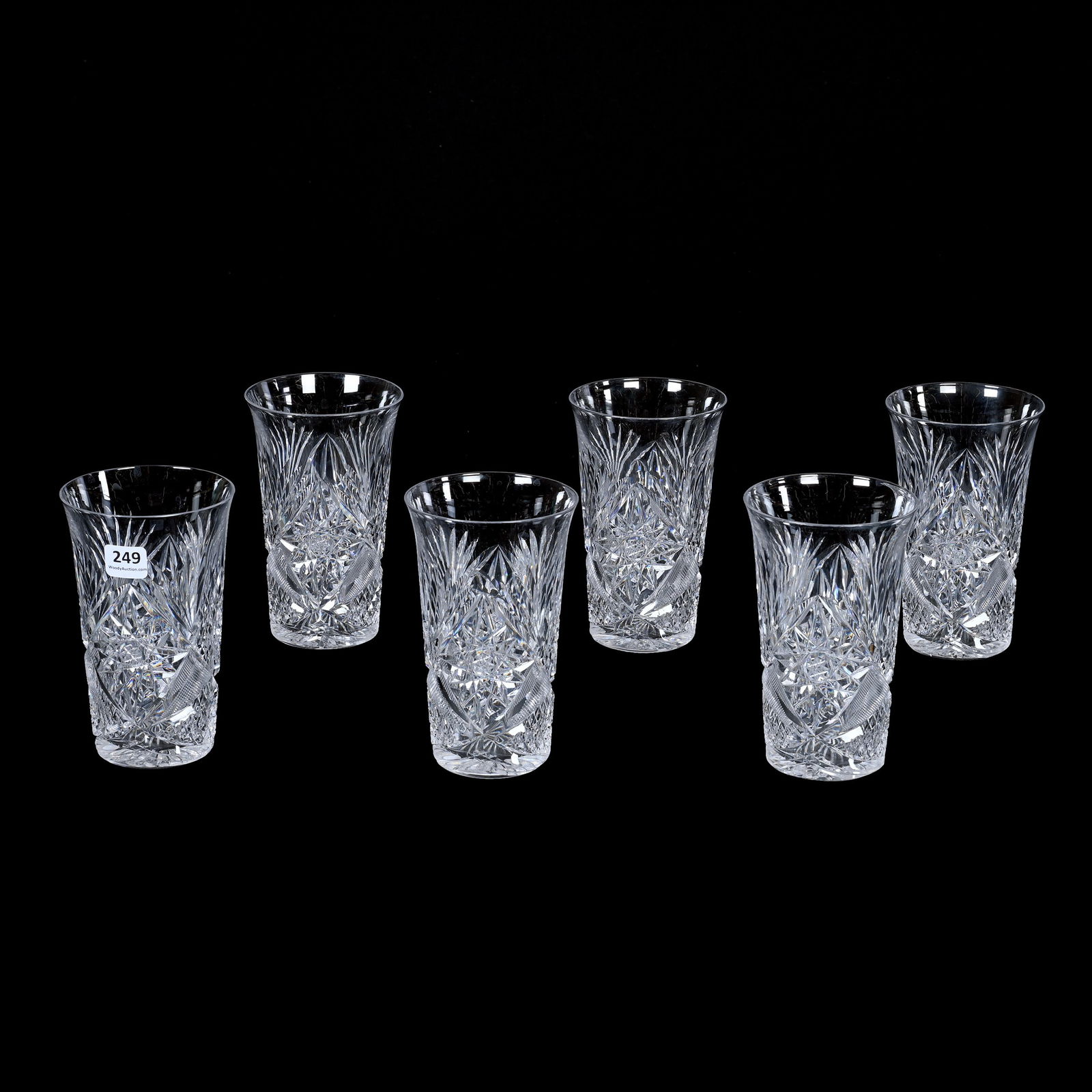 (6) Iced Tea Glasses, ABCG, Signed Libbey (1 of 3)