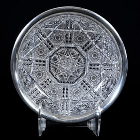 Bowl, American Brilliant Cut Glass