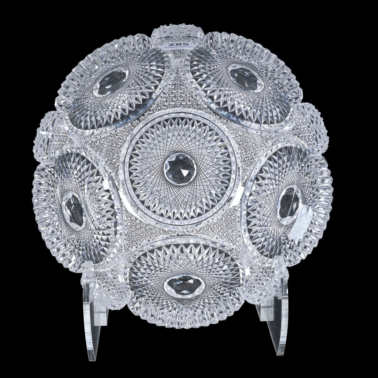 Bowl, ABCG, Rose Diamond Pattern By Meriden (1 of 3)