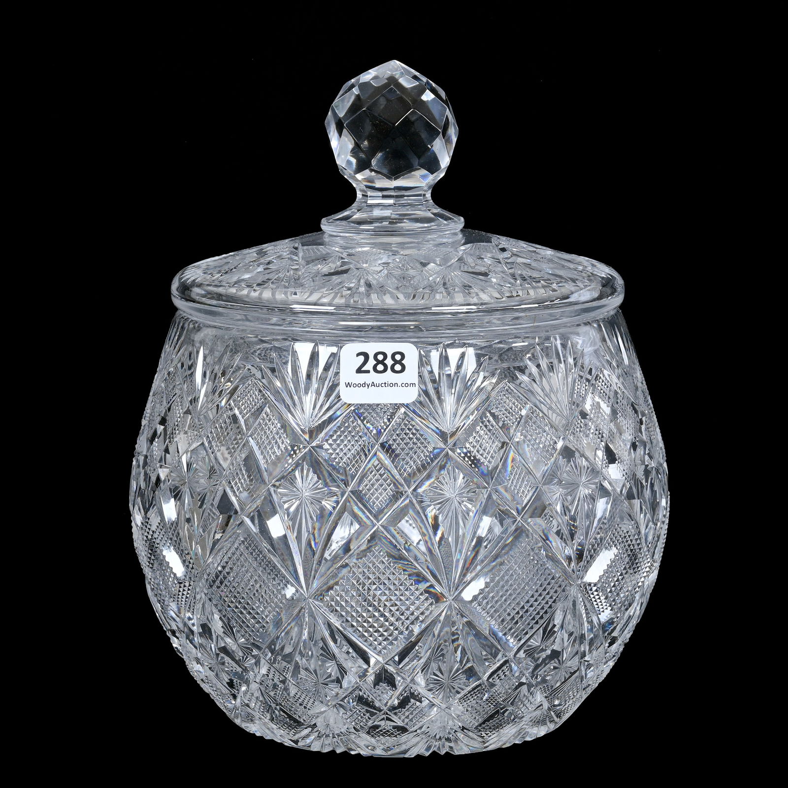 Covered Cookie Jar, ABCG, Venetian By Straus (1 of 3)