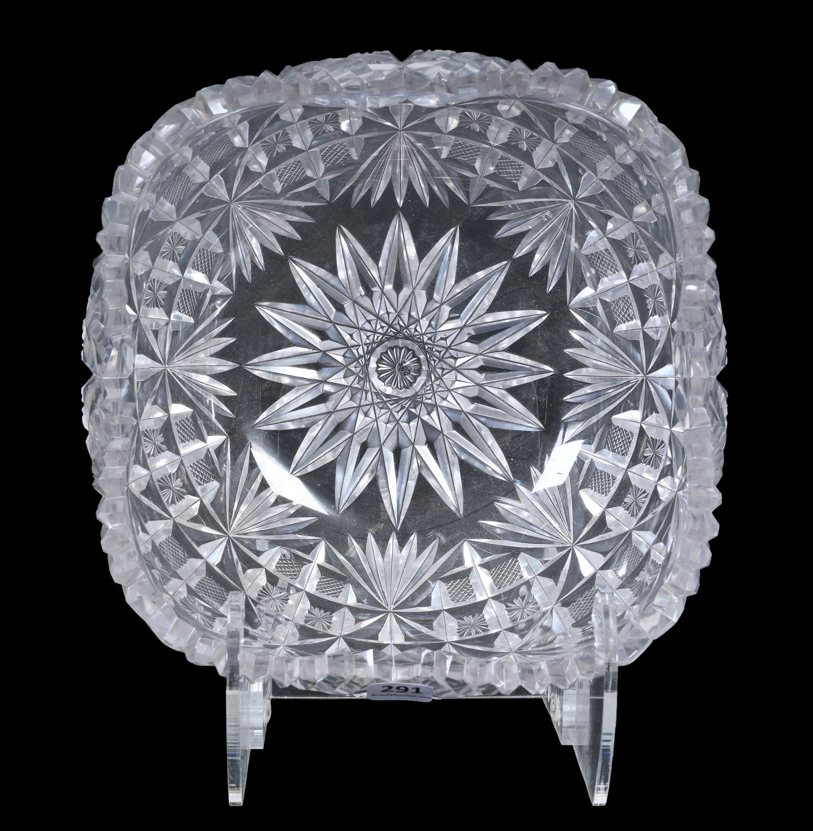 Square Bowl, ABCG, Regent Pattern By Straus (1 of 3)