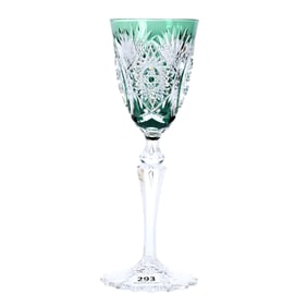 Wine Stem, BPCG, Green Cut To Clear