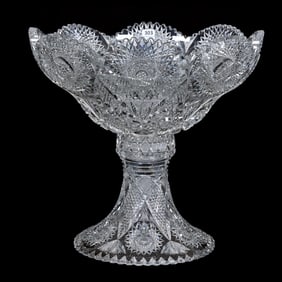 Punch Bowl, Two Part, ABCG, Irene Pattern