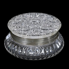 Dresser Box, American Brilliant Cut Glass