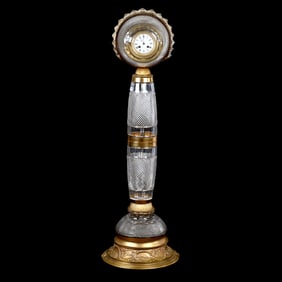 Palace Floor Clock, BPCG, Attributed To Baccarat