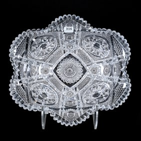 Oval Bowl, ABCG, Waldorf Pattern By Clark