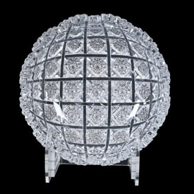 Bowl, ABCG, Signed J. Hoare Trellis Pattern