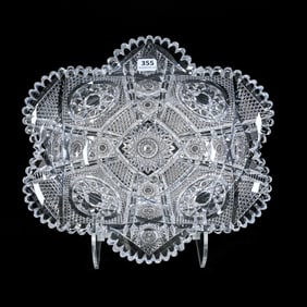 Oval Bowl, ABCG, Waldorf Pattern By Clark