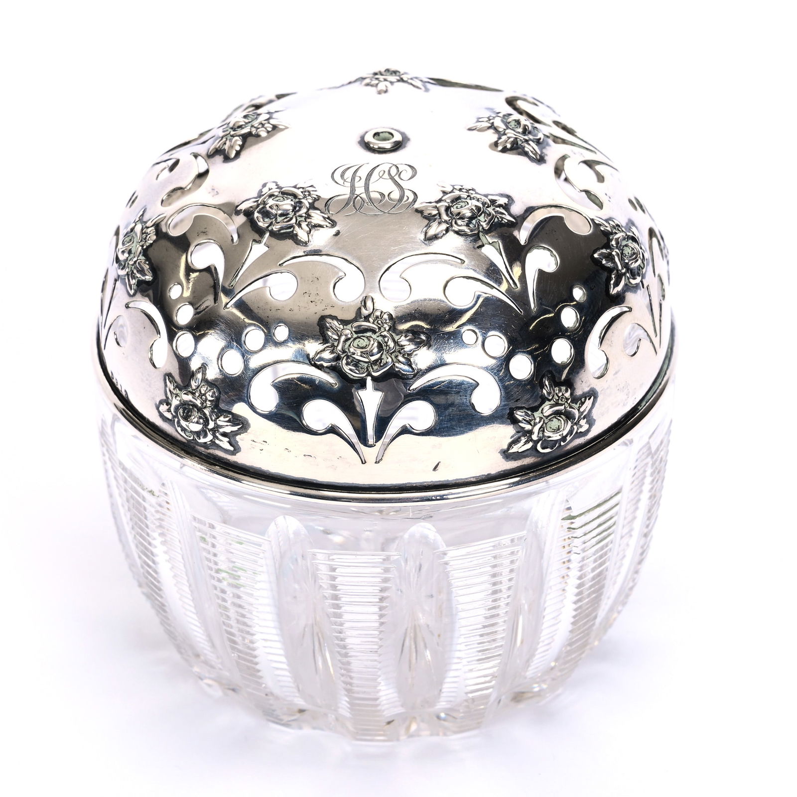 String Holder, American Brilliant Cut Glass (1 of 5)