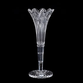 Trumpet Vase, ABCG, Signed Hawkes Brunswick