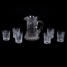 Water Set, ABCG, Signed Hawkes