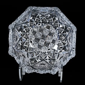 Bowl, Eight-Sided, ABCG, Signed Clark