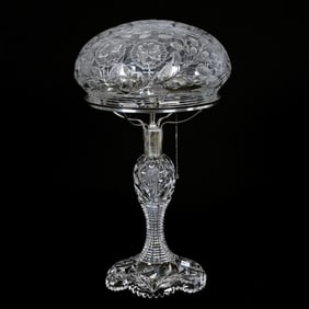 Table Lamp, Mushroom Shade, ABCG