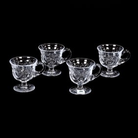 (4) Pedestal Punch Cups, BPCG