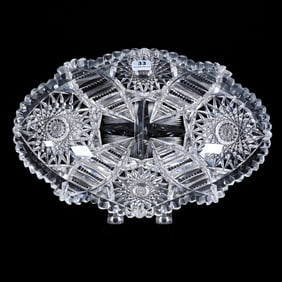 Bread Bowl, ABCG, Signed Libbey Senora Pattern