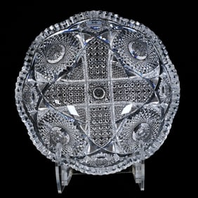 Bowl, American Brilliant Cut Glass