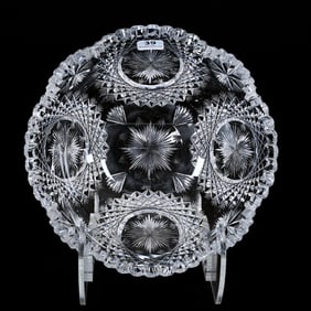 Bowl, ABCG, Signed Hawkes North Star Pattern