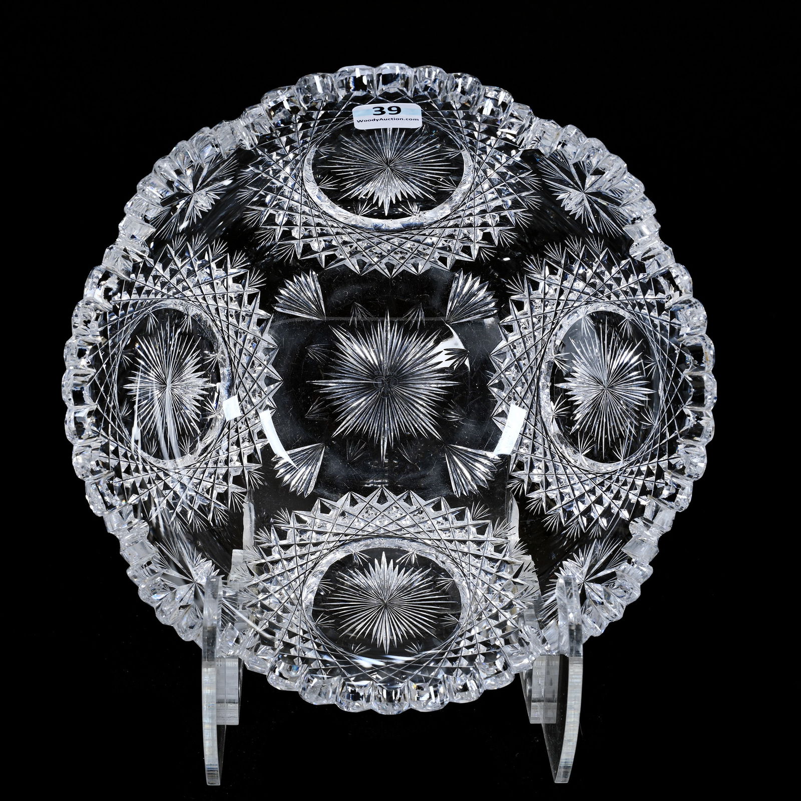 Bowl, ABCG, Signed Hawkes North Star Pattern (1 of 7)