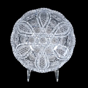 Bowl, American Brilliant Cut Glass