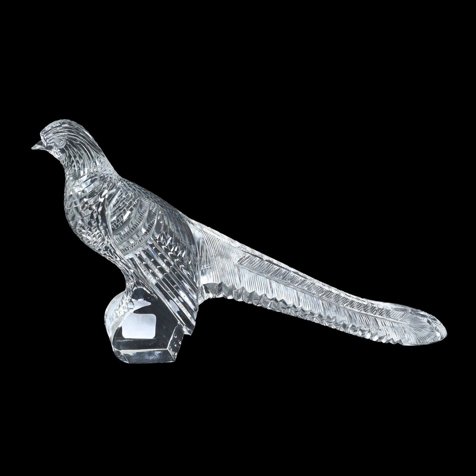 Glass Sculpture, Unmarked Steuben (1 of 4)