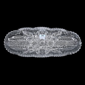 Celery Tray, ABCG, Signed J. Hoare Newport Pattern